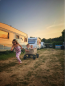 Preview: Beachwagon Lite Bollerwagen faltbar blau