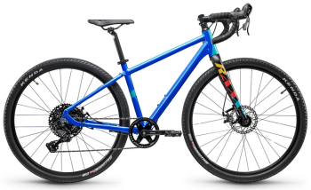 S'COOL raX XG 27,5 Zoll Gravel Bike - Flash Blue/Vegas Gold