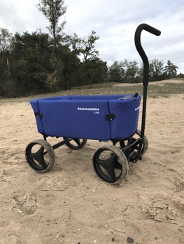 Beachwagon Lite Bollerwagen faltbar blau