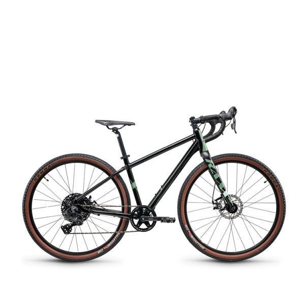 S'COOL raX XG 27,5 Zoll Gravel Bike - Black/Olive