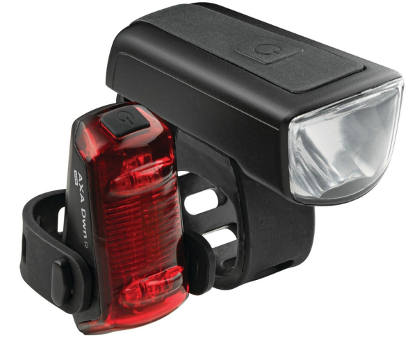 AXA DWN 30 LED Lampen-Set mit integr. Akkus