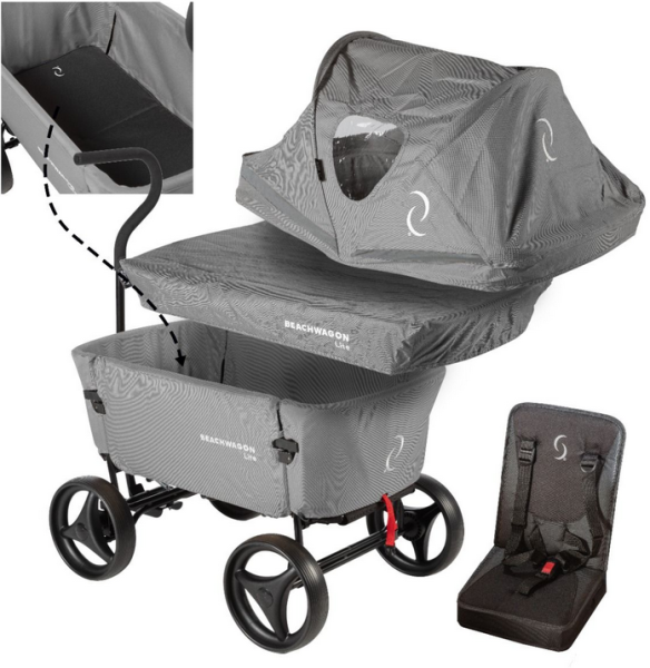 Beachwagon LITE® Hellgrau Kombideal 2